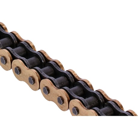 Tsubaki 530 RQ2 X-ring chain. Gold. 102 links ketju