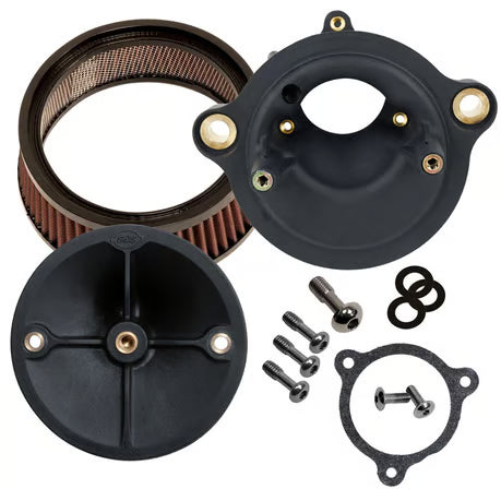 S&S Stealth, air cleaner kit without cover  ilmanpuhdistinsarja