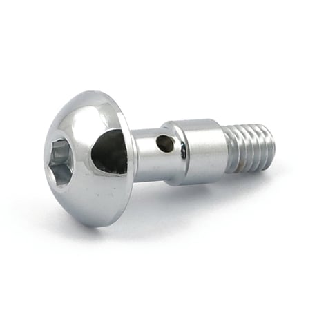 Breather banjo bolt. button head Huohottimen banjon pultti, nappikantainen