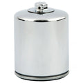 K&N performance oil filter 170C spin-on with top nut kromi
